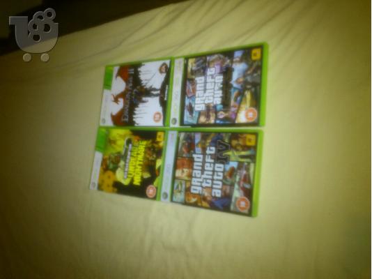 PoulaTo: 4 Game xbox 360 Grand Theft Auto Iv,Grand Theft Auto Episodes Of Liberty City,Red Dead Redemption Undead Nightmare,Dragon Age II